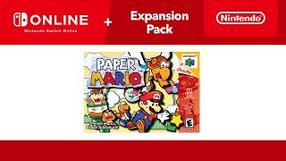 Paper Mario Trailer  Nintendo 64  Nintendo Switch Online [upl. by Catharina746]