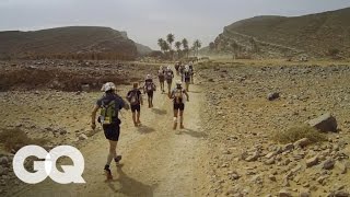 Marathon des Sables Completing the Toughest Foot Race on Earth  GQs Jogging With James Part 2 [upl. by Adrien284]