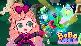 Halloween dress up game and dollhouse decoration and ghost hunting game [upl. by Ekalb]