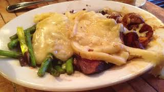 Raclette NYC Restaurant Melted Cheese [upl. by Opalina]