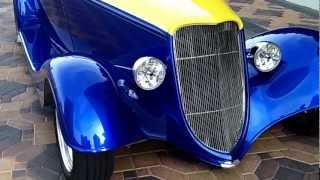 1933 Ford Boyd Coddington quotBoydster IIIquot At Celebrity Cars Las Vegas [upl. by Imelida95]