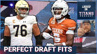 Tennessee Titans 7 Round MOCK DRAFT Joe Alt is PERFECT Explosive Playmakers amp Quality Depth Pieces [upl. by Allenod215]