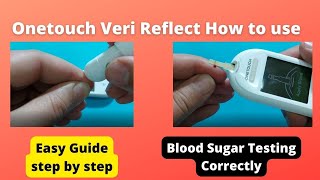 Onetouch verio reflect how to use [upl. by Helfand]