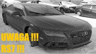 DemaskujemyGruza odc1 Ciekawe AUDI RS7 na copart  Czy to jest mina [upl. by Dygal251]