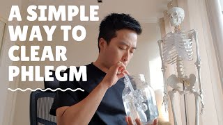 Clear phlegm now how to get rid of sputum cold flu pneumonia [upl. by Gena]