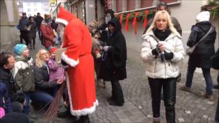 Zofingen Christmas market Switzerland 04 12 16 [upl. by Naesyar]