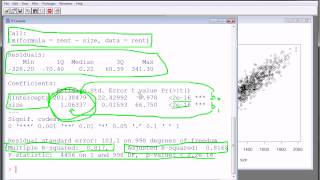 R  Simple Linear Regression part 2 [upl. by Torp]