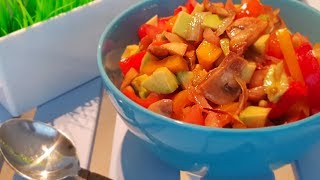 Эффектный салат quotРадужныйquot на праздничный стол Вкусный и яркий салат за 10 минут [upl. by Neroled]