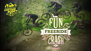 FREERIDE amp CRASH AU BERNEX BIKE PARK  VTT ENDURO  CAPTAIN BUGEY [upl. by Nnylarak591]