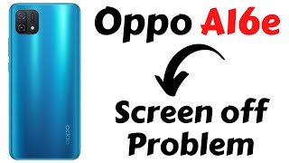 Oppo A16e incoming call screen off problem [upl. by Dyann396]