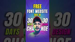 Day1430 Free Font Website 10000 fonts in this secret website fonts designer videoediting [upl. by Nedak]