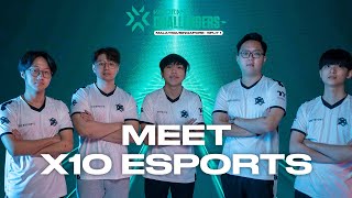 2023 VCT MYSG  Meet The Team ep 8  x10 Esports [upl. by Adrial]