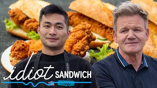 Gordon Ramsay Selects The Best Fried Chicken Sandwich Ft H Woo [upl. by Akinehc]