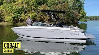 On The Water Review of the 2021 Cobalt R6 Wow what a beauty on the lake [upl. by Westbrook]