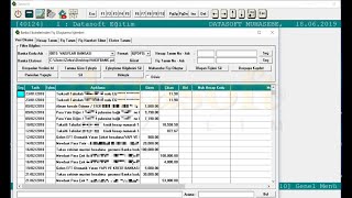 Datasoft Banka Ekstresinden Fiş Oluşturma [upl. by Willette]