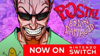 POSTAL Brain Damaged  Switch Announcement Trailer [upl. by Baggett]