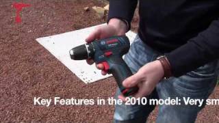 Bosch GSR1082li Cordless Drill Driver  First Look [upl. by Damon]