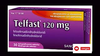 Telfast 120mg  Air pollution amp Allergy solution  Fexofenadine  Uses Benefits Side effects Dose [upl. by Hertberg]