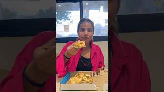 Eating Street Pizza In Dominos 😱 Eating Street Food In Dominos Food Challenge shorts ashortaday [upl. by Hui]