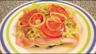 TOSTADAS DE JAMON  Receta Facil [upl. by Svend]