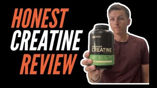 WORST Creatine Optimum Nutrition Honest Review [upl. by Cordi]