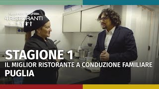 Ale 4 Ristoranti Stagione 1  Il miglior ristorante della Puglia  Puntata 4  Parte 1 [upl. by Borroff707]