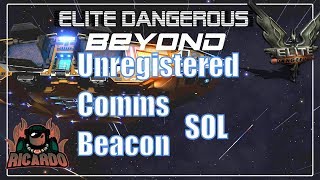 Elite Dangerous SOL Unregistered Beacon [upl. by Cattima]