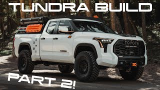 2024 Toyota Tundra Build  Armor  Racks  Suspension [upl. by Lyell]