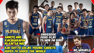 Kai Sotto Gilas Cadets Hopes to Shock the World  Kakaharapin ni Kai sa NBL  Underdog  Play to win [upl. by Neitsirhc412]