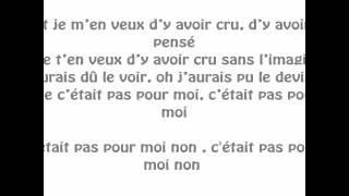 Shym  pas pour moi lyrics [upl. by Oilegor680]