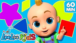 Educational Kids Songs with Johny  S4EP52 Dance Along Super Mix  LooLoo Kids Songs for Kids [upl. by Issim562]