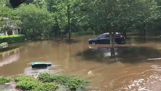 Bedico Creek flooding Friday May 15 [upl. by Narib]