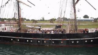 Barque Europa Arrival at Sault Ste Marie Michigan [upl. by Negaet]