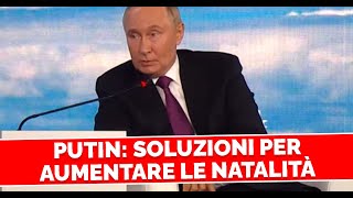 Putin Soluzioni per Aumentare la Natalità e Migliorare la Produttività in Russia con AI e Robotica [upl. by Gewirtz]