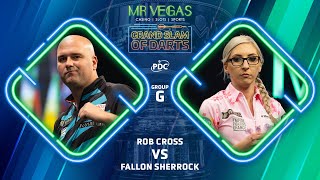 PDC Grand Slam of Darts 2023 11 14  Rob Cross vs Fallon Sherrock  HUN [upl. by Yehs]