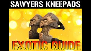 The Division 2 Sawyers Kneepads EXOTIC GUIDE  How To Get It Warlords Of New York [upl. by Zingale]