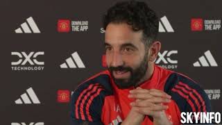 Ruben React To MAZRAOUI Culture PART 2 Ruben Amorim preMatch Press Conference Ahead Of Nottingham [upl. by Hazlip358]