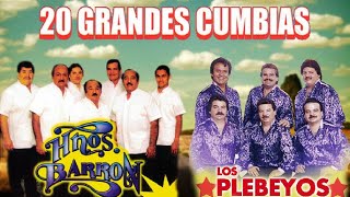 Cumbias Inolvidables de Los Hermanos Barron amp Los Plebeyos  Cumbias Para Bailar [upl. by Towill]