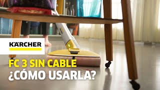 ¿Cómo usar la fregona eléctrica FC3 sin cable [upl. by Ysak298]