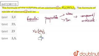 The knowledge of valencies of various radicals helps us to write the formulae of chemical compou [upl. by Landahl]