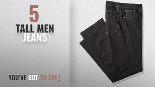 Top 10 Tall Men Jeans  Winter 2018  Savane Mens Big and Tall Active Flex Stretch Denim Jean [upl. by Blalock669]