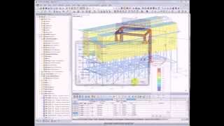 Dlubal RFEM 5 Introductory Video [upl. by Enitsenre]