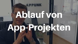 Teil 1 Ablauf von AppProjektenEigene AppEntwickelnApp Konzept erstellenAppEntwicklung [upl. by Wilma]