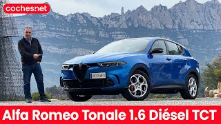 Alfa Romeo Tonale diésel 130 CV  Prueba  Test  Review en español  cochesnet [upl. by Eitsyrhc]