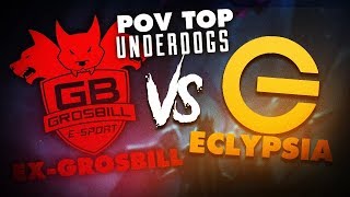 UNDERDOGS  ECLYPSIA VS EXGROSBILL [upl. by Yknarf803]