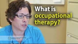 What is occupational therapy [upl. by Etterual133]