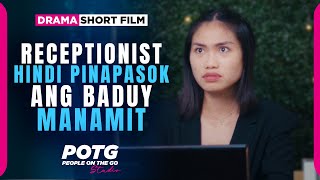 Hindi Pinapasok Dahil sa Kasuotan Receptionist Nilait ang Baduy na Manamit [upl. by Kaela]