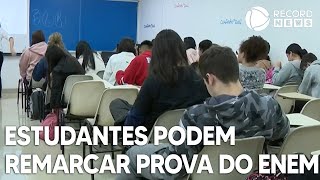 Estudantes podem remarcar prova do Enem por dificuldade de acesso [upl. by Warthman]