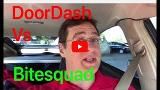 First day at DoorDash vs Bitesquad [upl. by Wills]