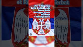 Pays yougoslaviesrbija croatia slovenia bosnaihercegovina crnagora albania kosovo repulikas [upl. by Llevram]